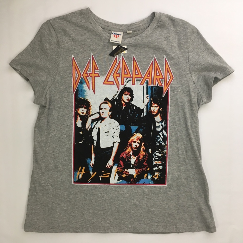 NWT Def Leppard Band T-Shirt Large